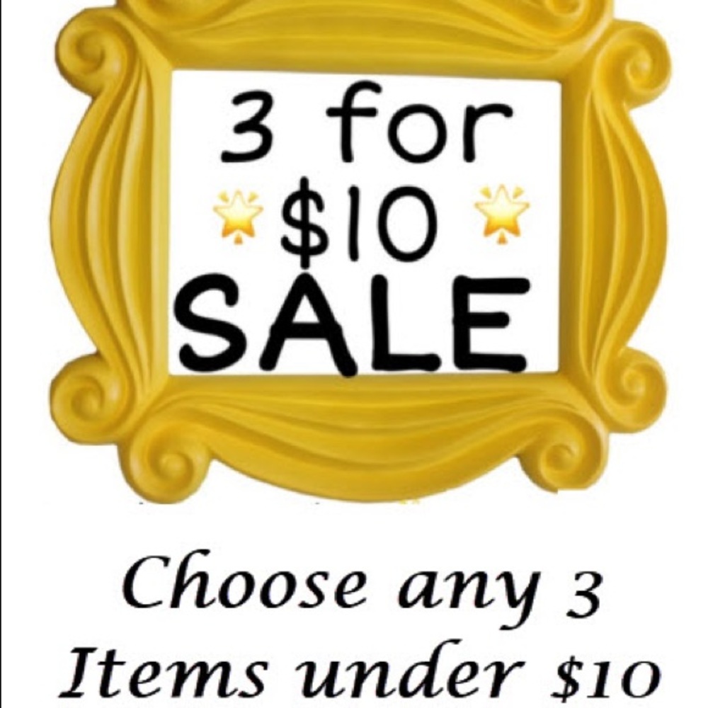Bundle 3 items $10 or less